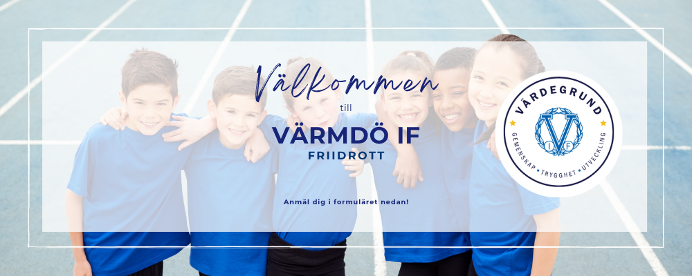 Börja på friidrott i Värmdö IF